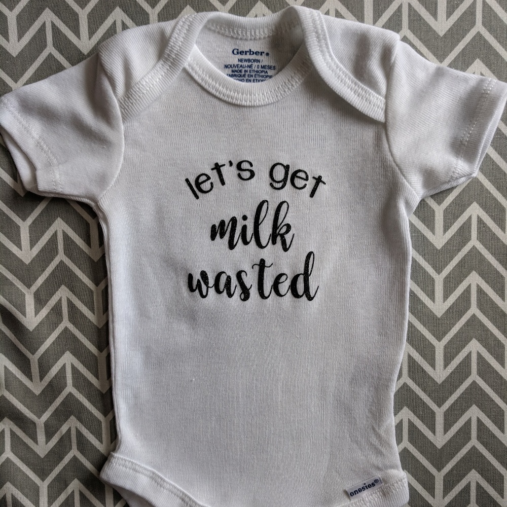 Baby Shower Gift - Baby Onesie - Gerber Newborn